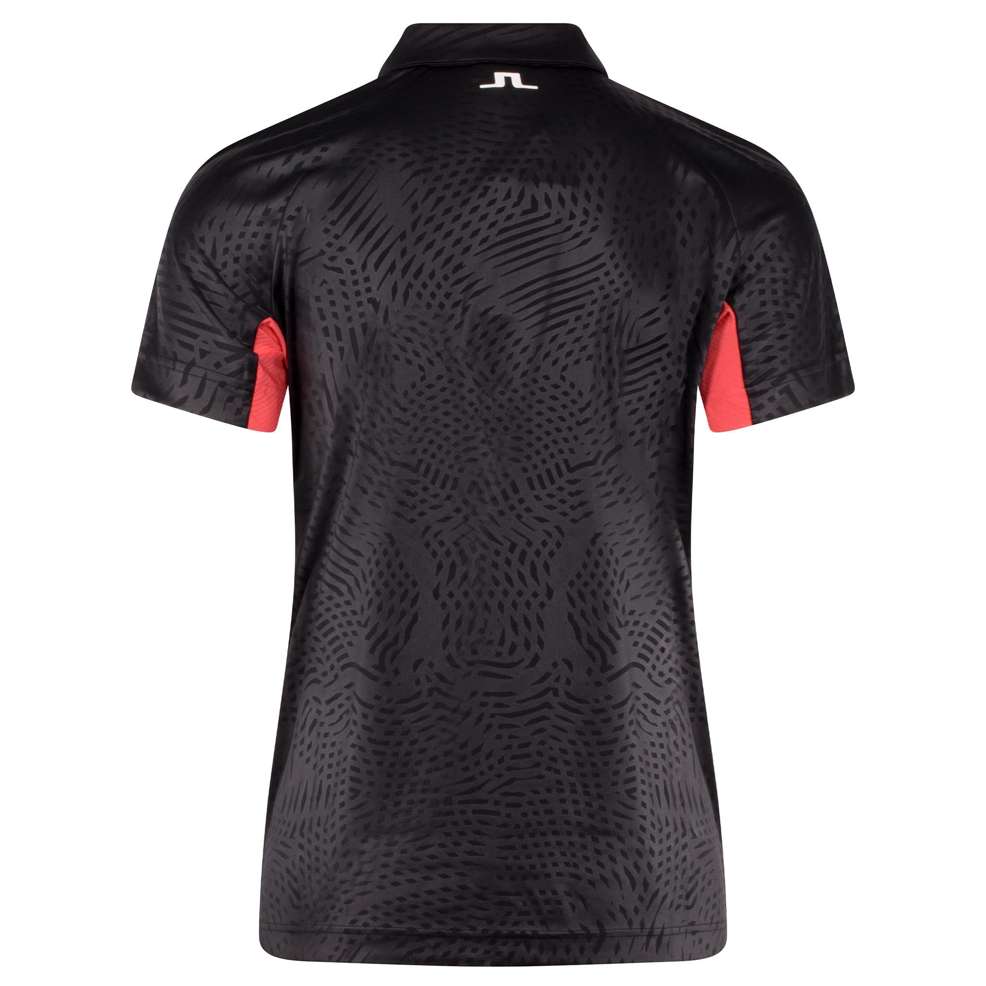 J Lindeberg Masters Dario Tour Mens Golf Polo Shirt Masters 25 Black